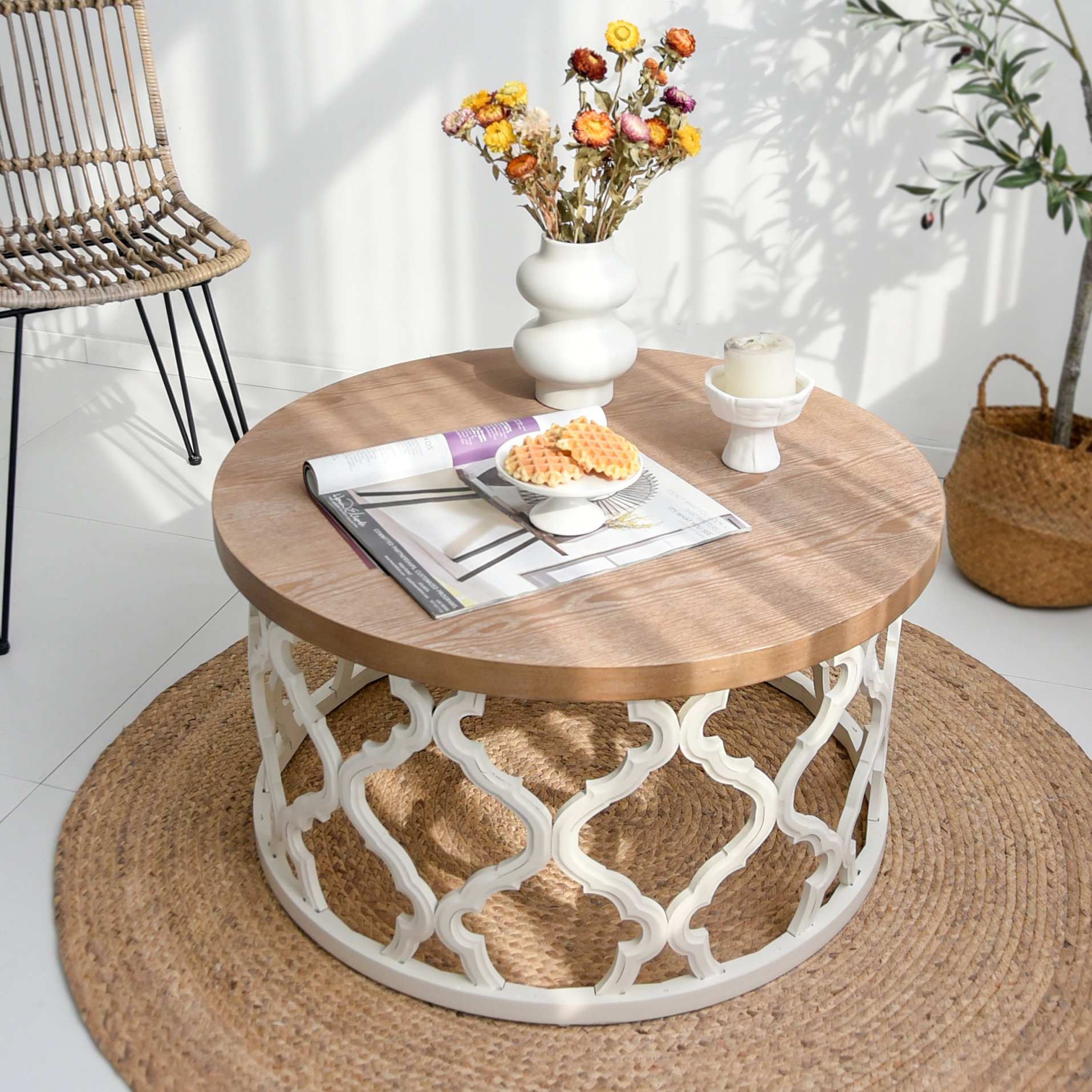 Windfield Frame Coffee Table Red Barrel Studio